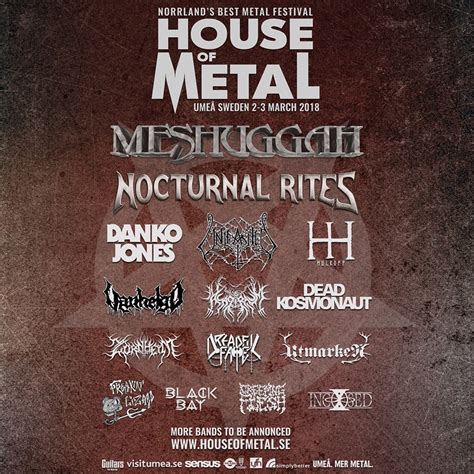 house of metal 2018|House of Metal 2018 .